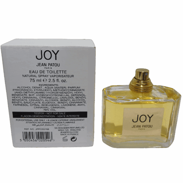 Jean Patou - Joy Eau De Toilette 75ml  Tester  (Discontinued) - Image 2