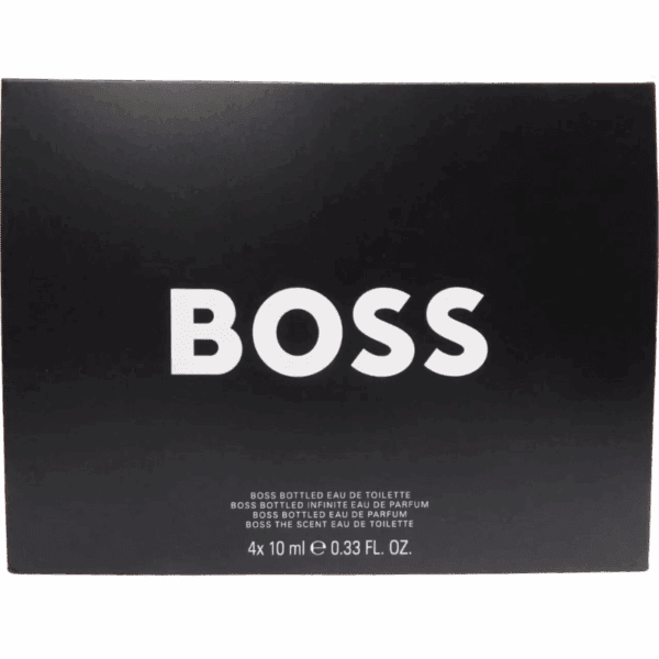 Hugo Boss Men 4 x 10ml Spray Miniature Gift Set - Image 4