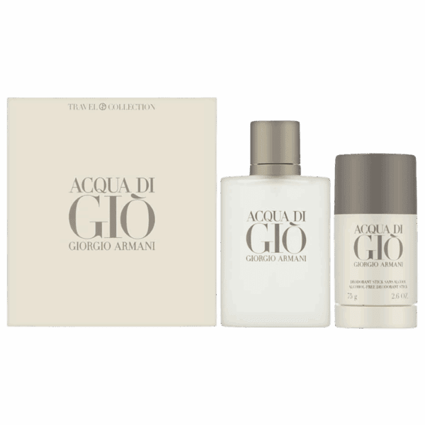 Giorgio Armani Acqua Di Gio For Men 100ml EDT 2 Piece Gift  Set