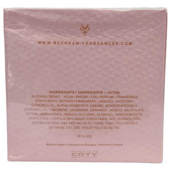 Beckham - Intimatley Beckham Women 50ml EDT  (Discontinued) - Image 2