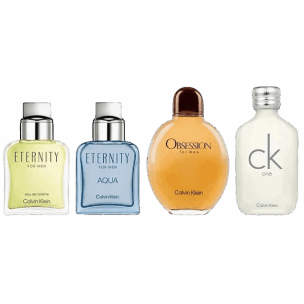Calvin Klein Mens Miniature Perfume 4 x 15ml Gift Set - Image 2