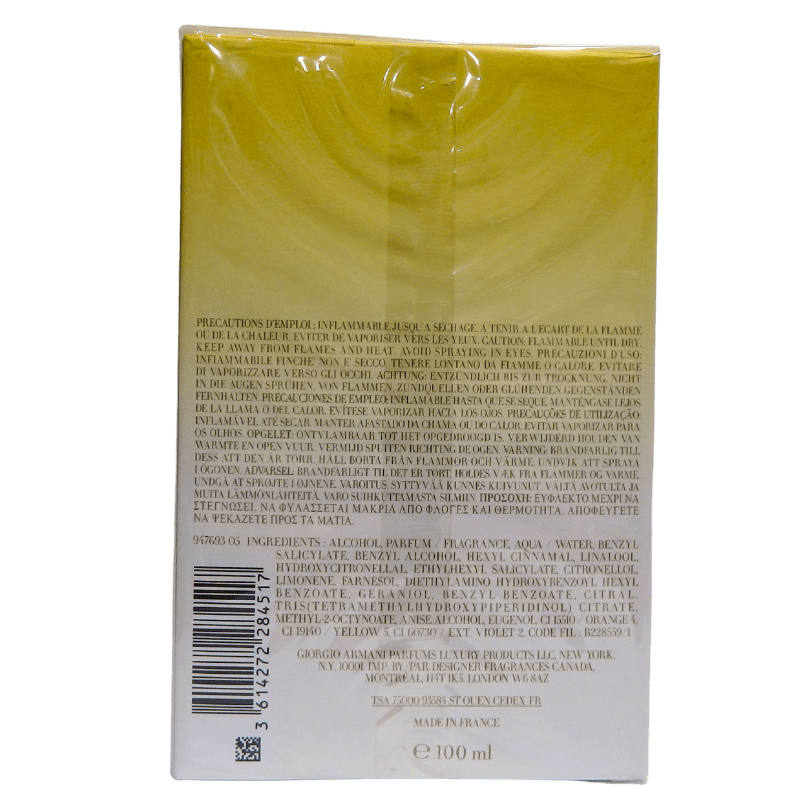 Giorgio Armani - Light Di Gioia 100ml Eau De Parfum - Image 3