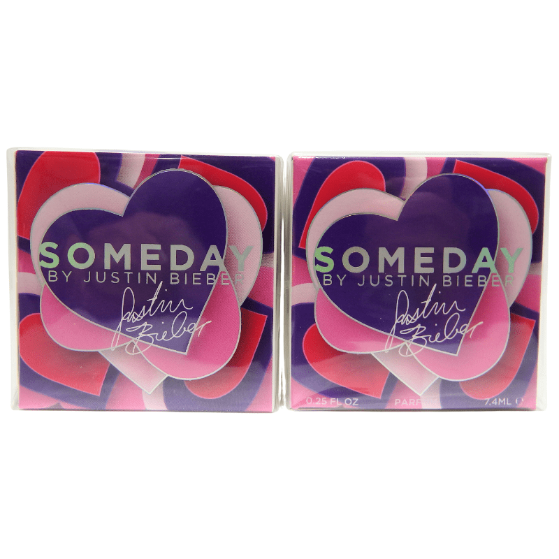 Justin Beiber Someday 2 x 7.4ml Parfum Miniatures
