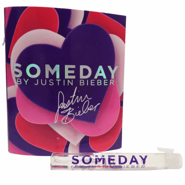 Justin Beiber Someday 3 x 1.5ml Eau De Parfum Splash Small Vials - Image 2
