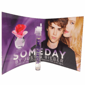 Justin Beiber Someday 3 x 1.5ml Eau De Parfum Splash Small Vials