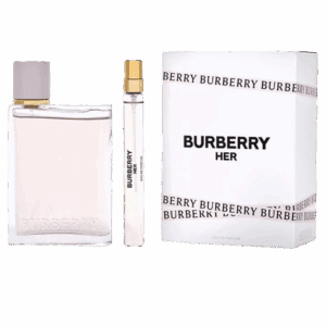 Burberry - Burberry Her 100ml Eau De Parfum Spray 2Pc Gift Set