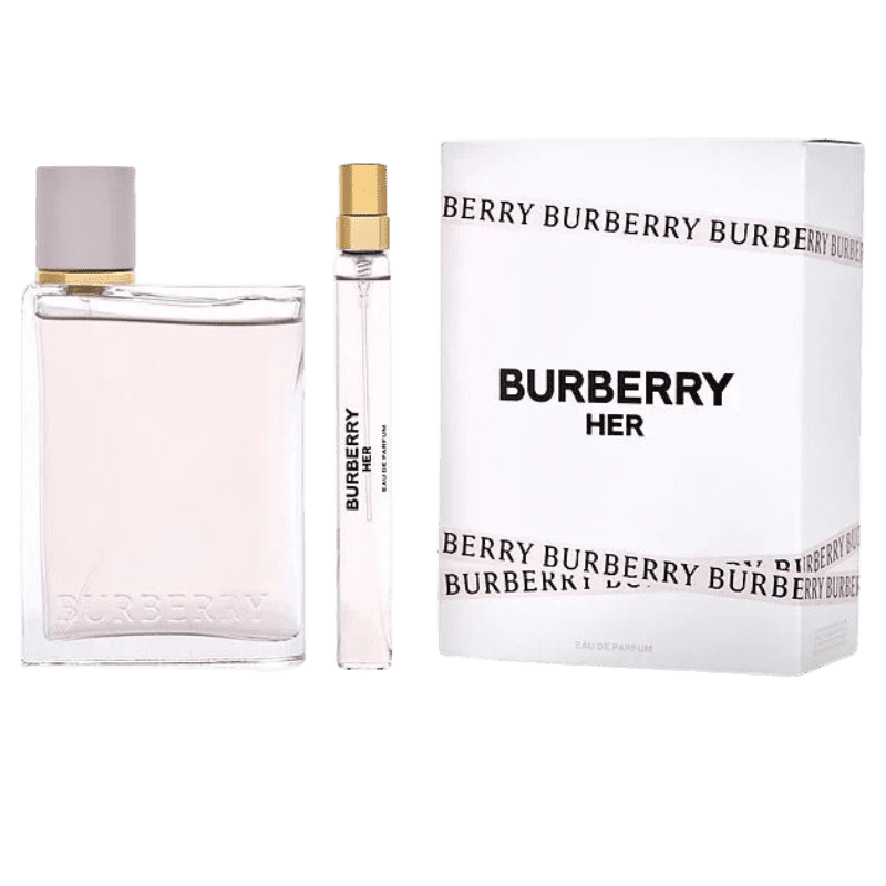 Burberry - Burberry Her 100ml Eau De Parfum Spray 2Pc Gift Set
