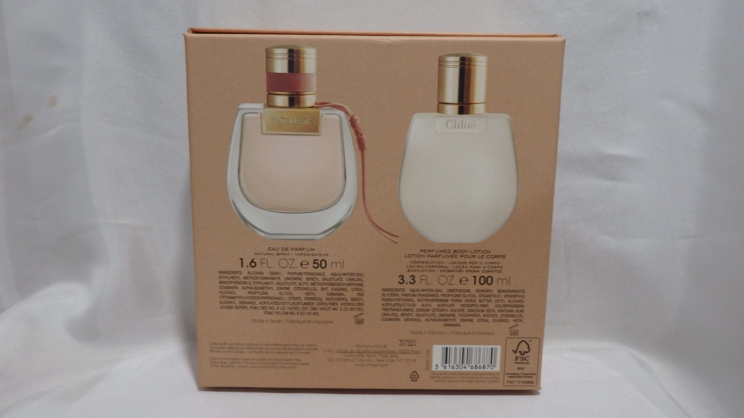 Chloe - Nomade 50ml Eau De Parfum 2PC Gift Set - Image 3