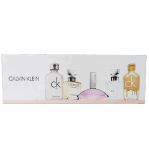 Calvin Klein 5 Pc Deluxe Fragrance Travel Collection For Women Boxed Set